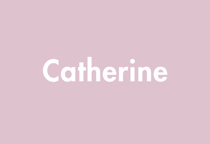 Catherine meaning