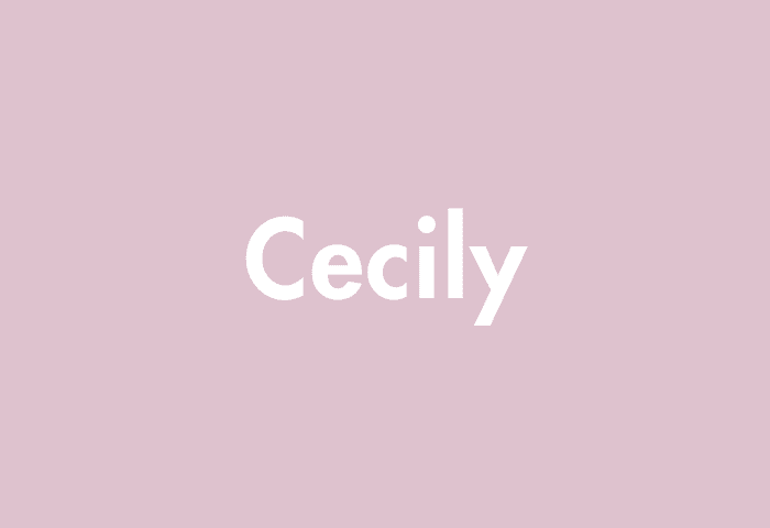 Cecily meaning