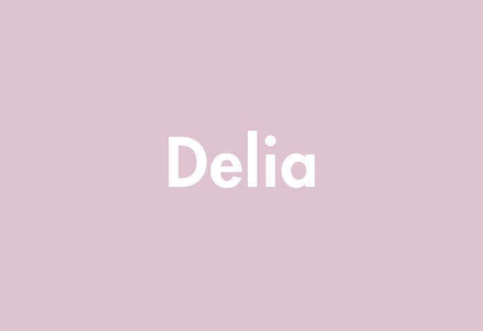 Delia meaning