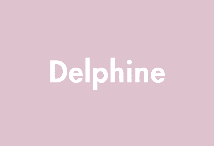 Delphine meaning