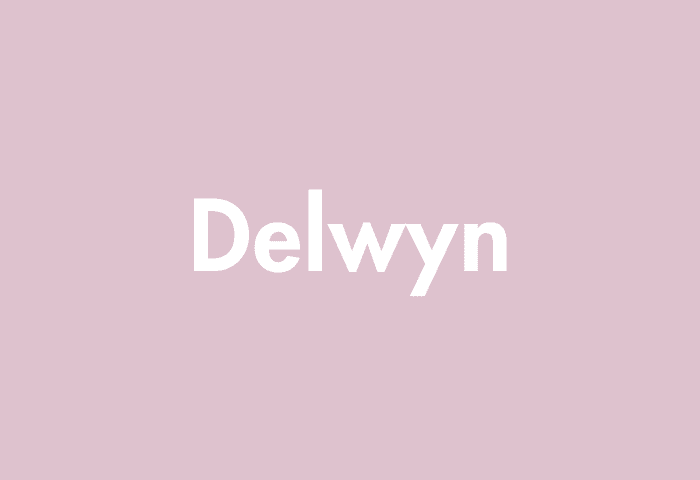 Delwyn meaning