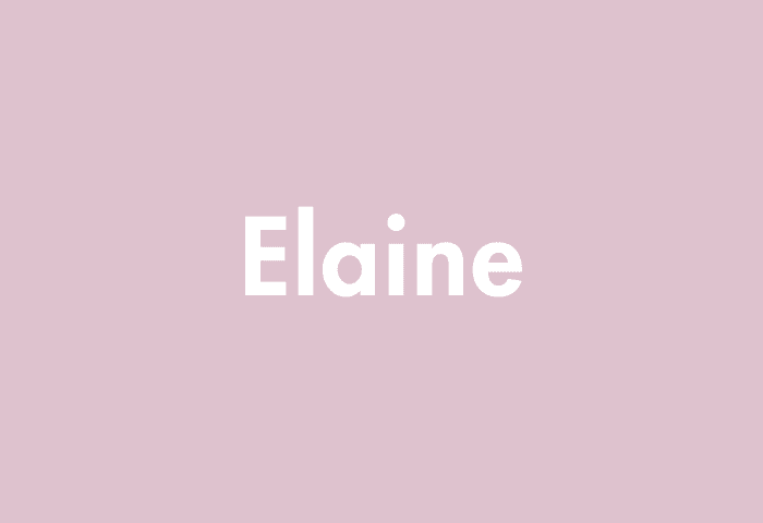 Elaine meaning