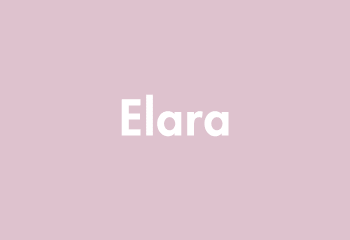 Elara meaning