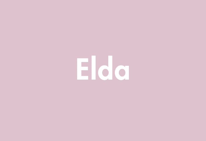 Elda meaning