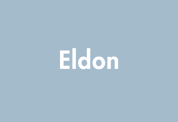 Eldon meaning