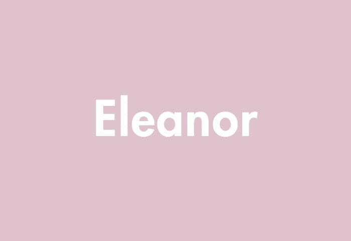 Eleanor meaning