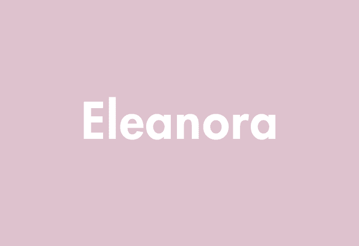Eleanora meaning