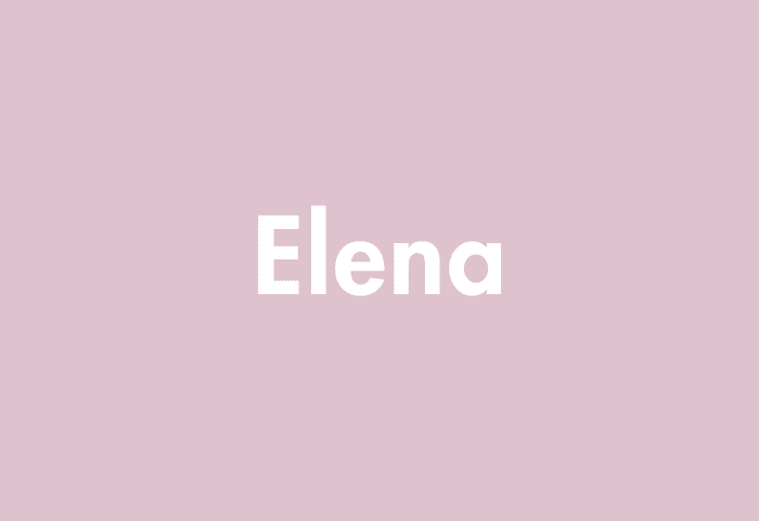 Elena meaning