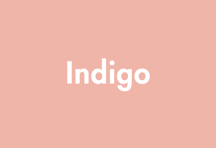 Indigo meaning