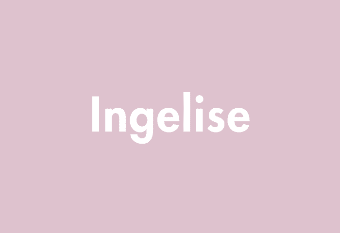 Ingelise meaning