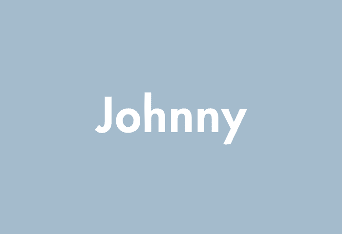 Johnny meaning