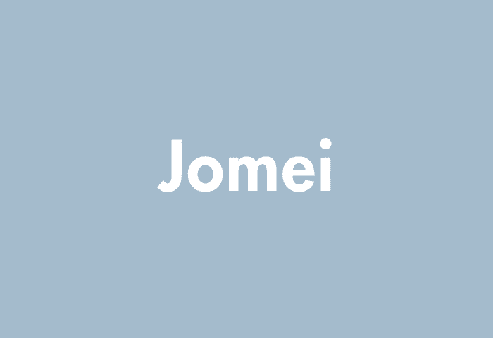 Jomei meaning