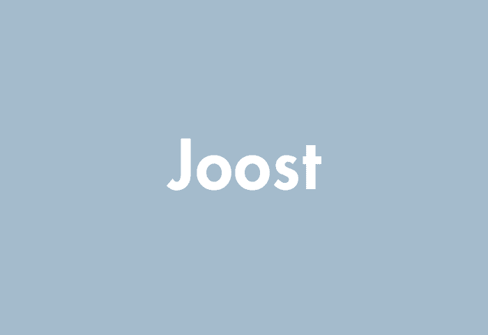 Joost meaning