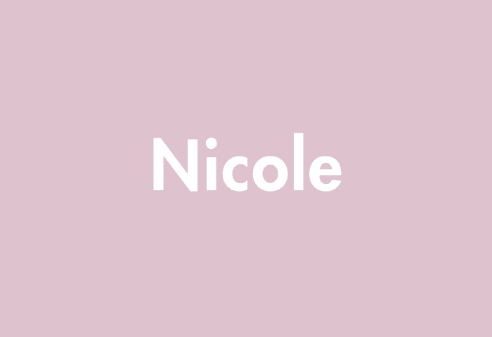 Nicole meaning