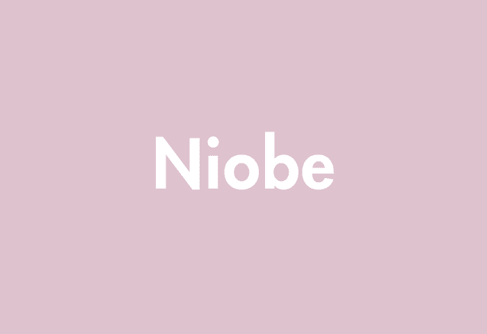 Niobe meaning