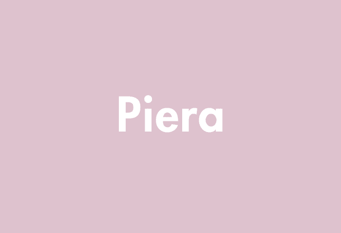 Piera meaning