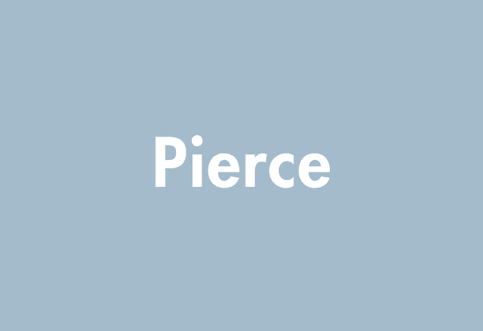 Pierce meaning