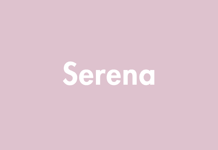 Serena meaning
