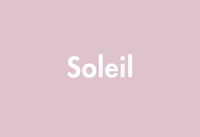 Soleil meaning