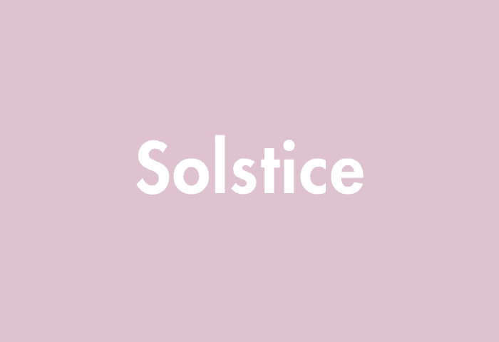 Solstice meaning