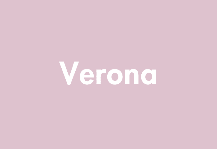 Verona meaning