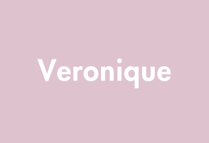 Veronique meaning