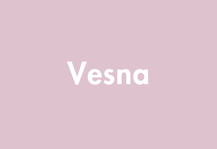 Vesna meaning