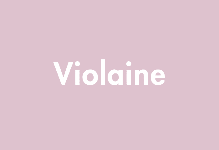Violaine meaning