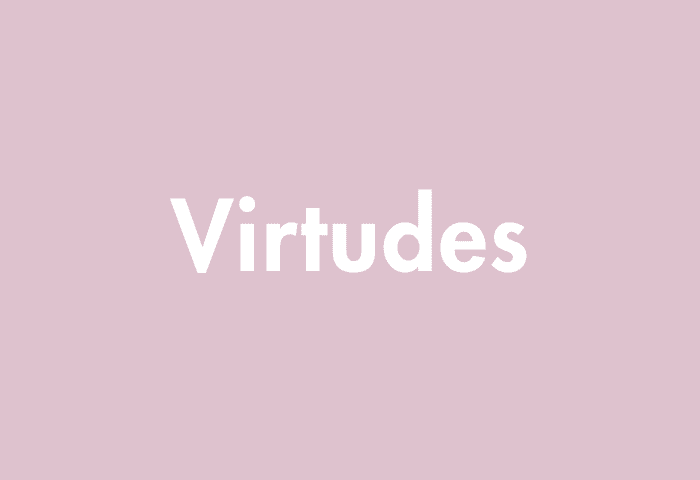 Virtudes meaning