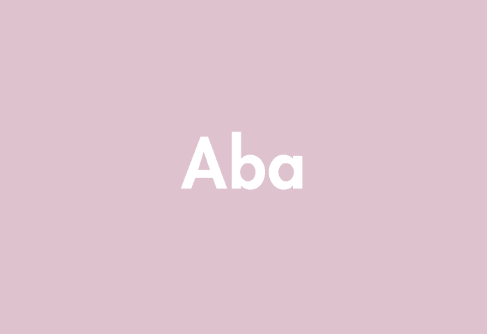 Aba meaning