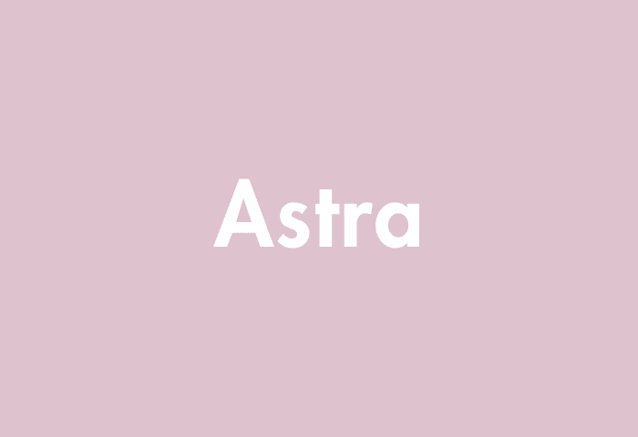 Astra meaning
