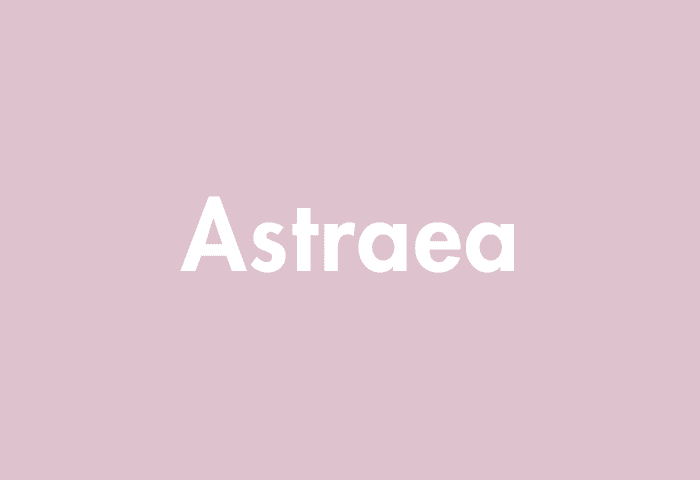 Astraea meaning