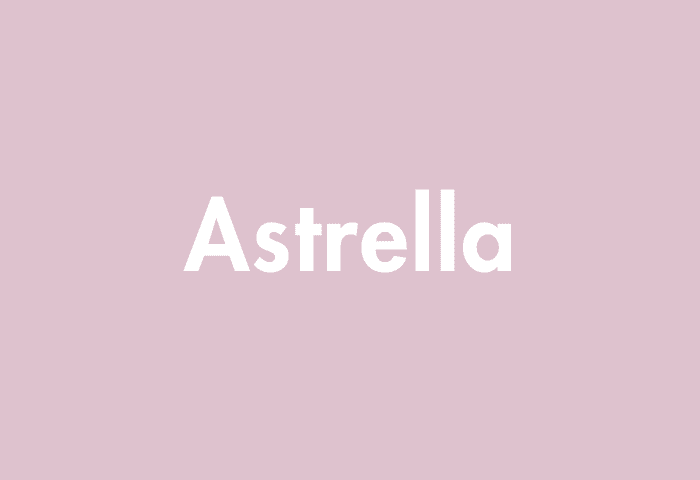 Astrella meaning