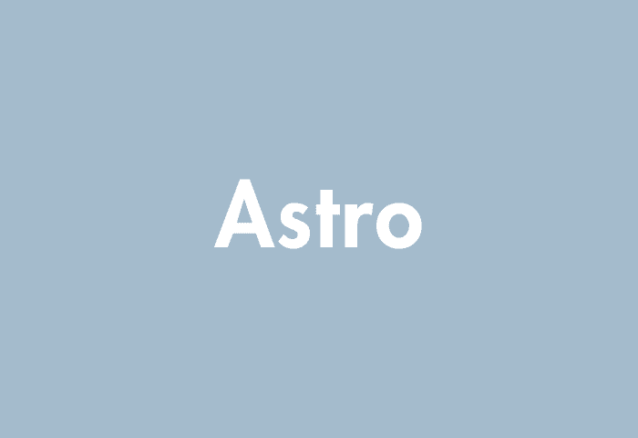 Astro meaning