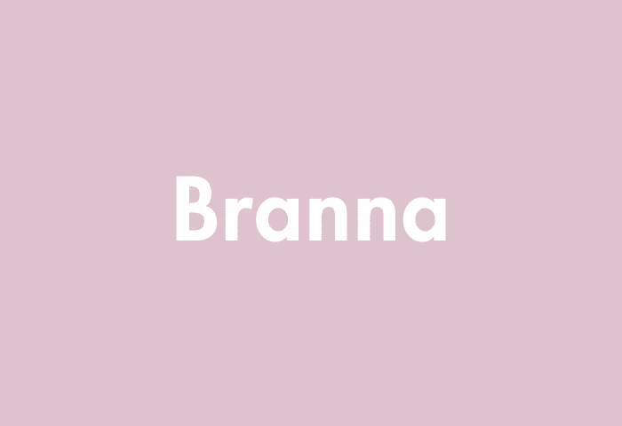 Branna meaning