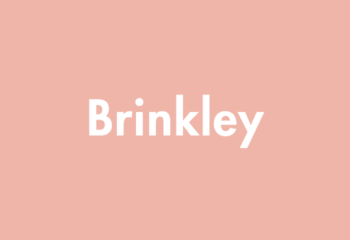 Brinkley meaning