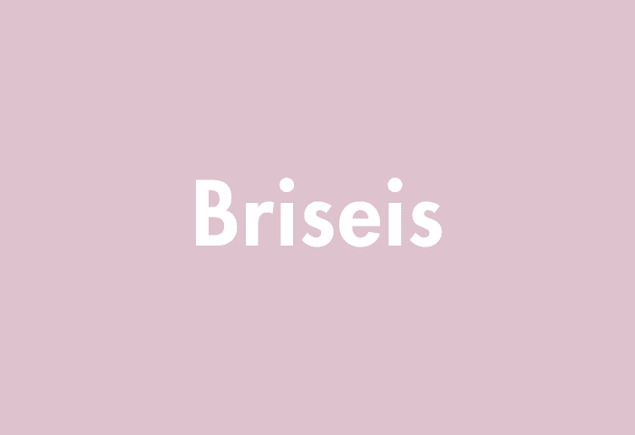 Briseis meaning