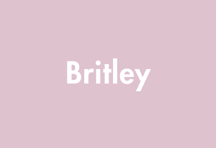 Britley meaning