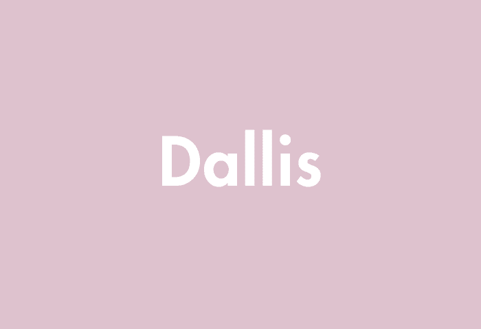 Dallis meaning