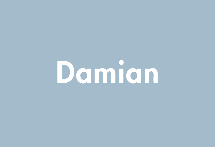 Damian meaning
