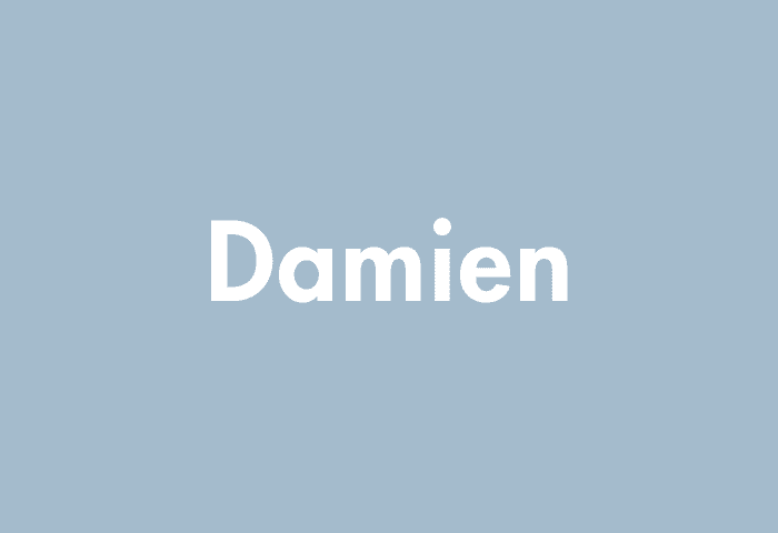 Damien meaning