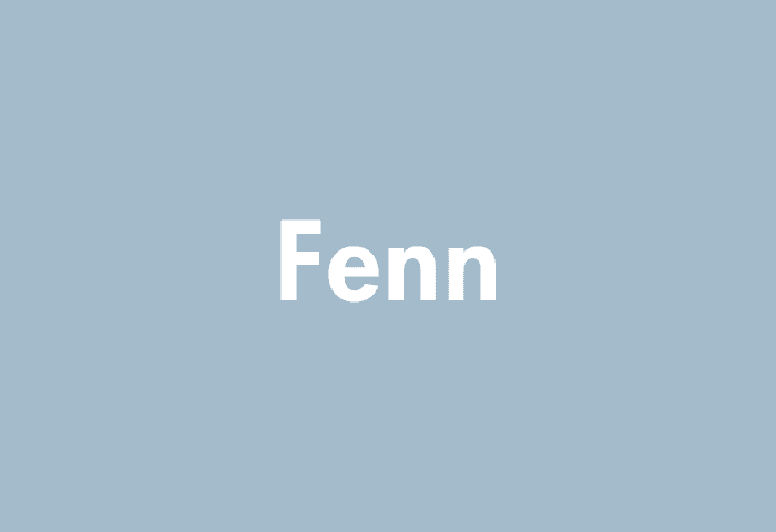 Fenn meaning