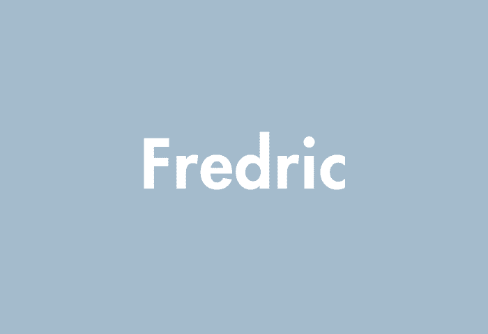 Fredric meaning