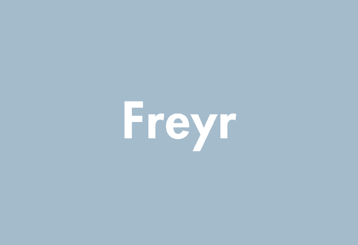 Freyr meaning
