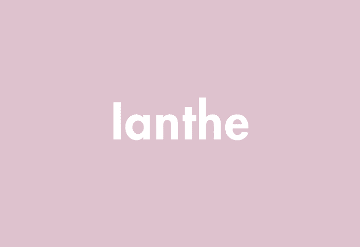 Ianthe meaning