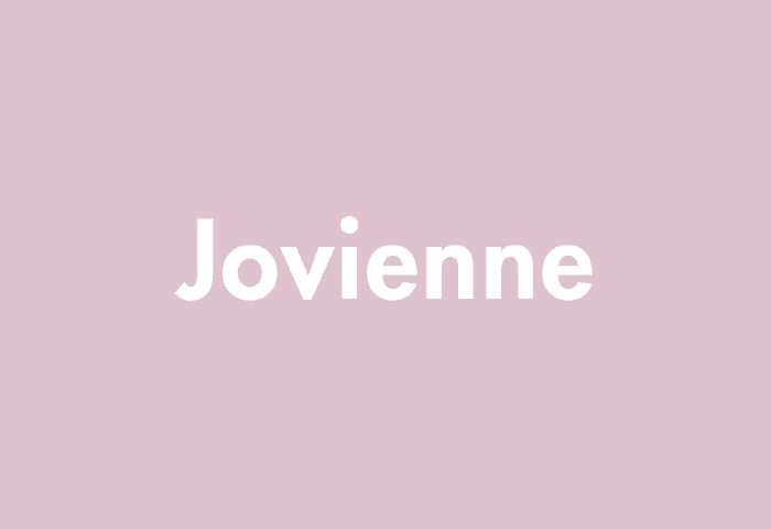 Jovienne meaning