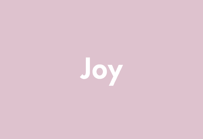 Joy meaning