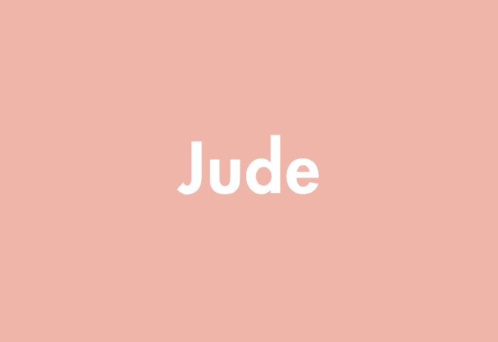 Jude meaning