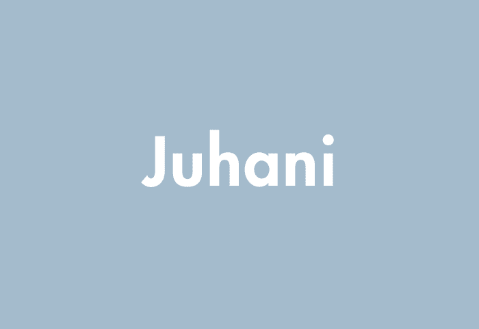 Juhani meaning