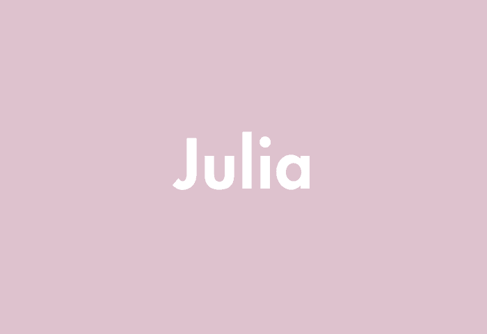 Julia meaning